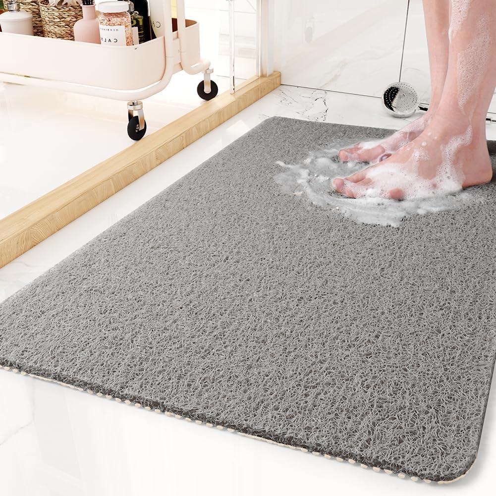 Non-Slip Bathtub Mat 16x24 Inch Quick Drying