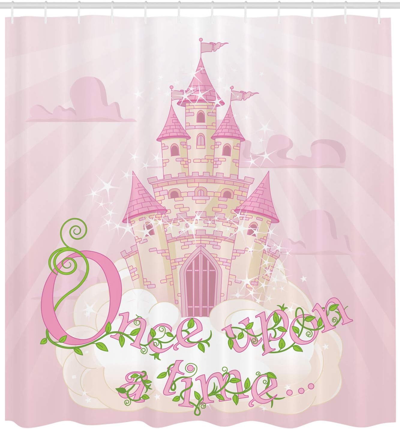 Ambesonne Once Upon a Time Shower Curtain Set