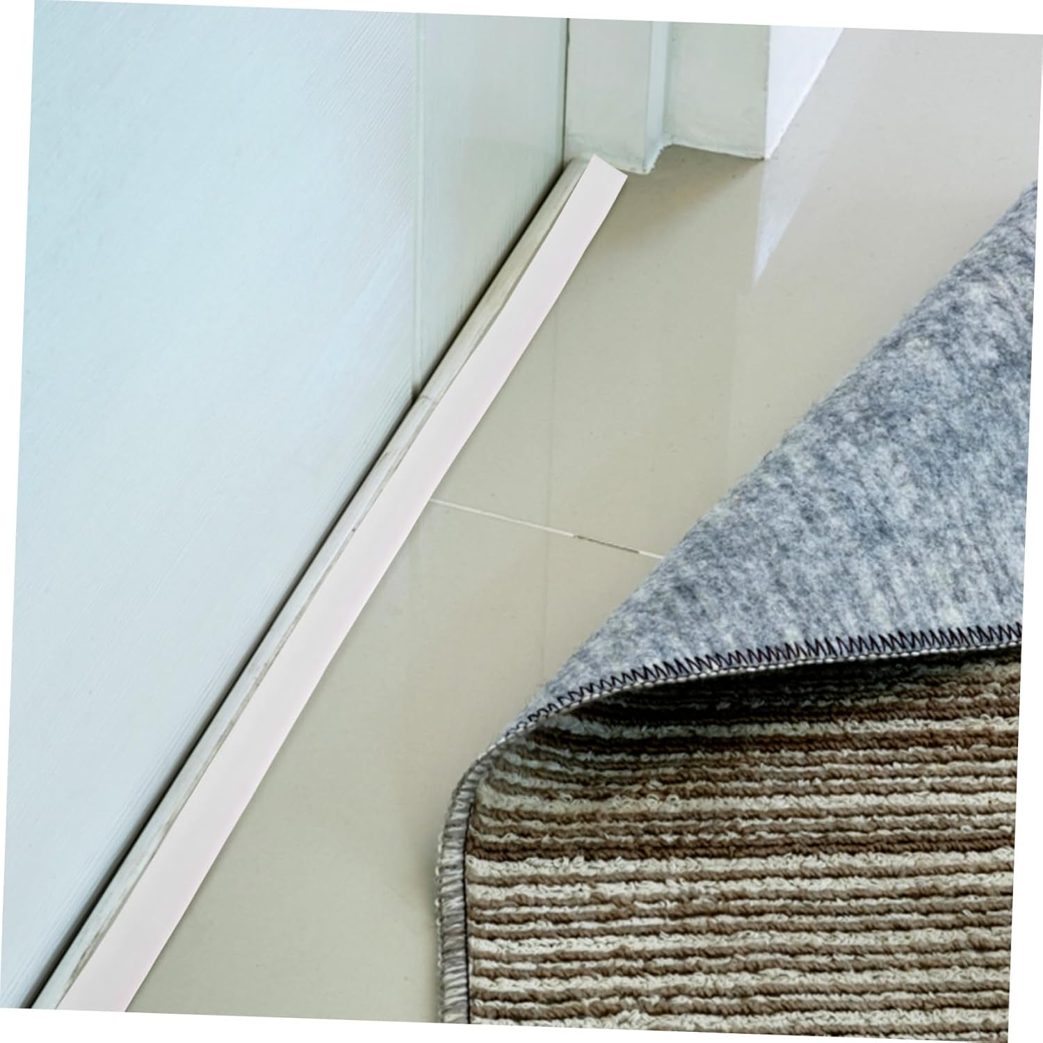 Veemoon Bathtub Splash Guard 50cm White Shower Water Barrier