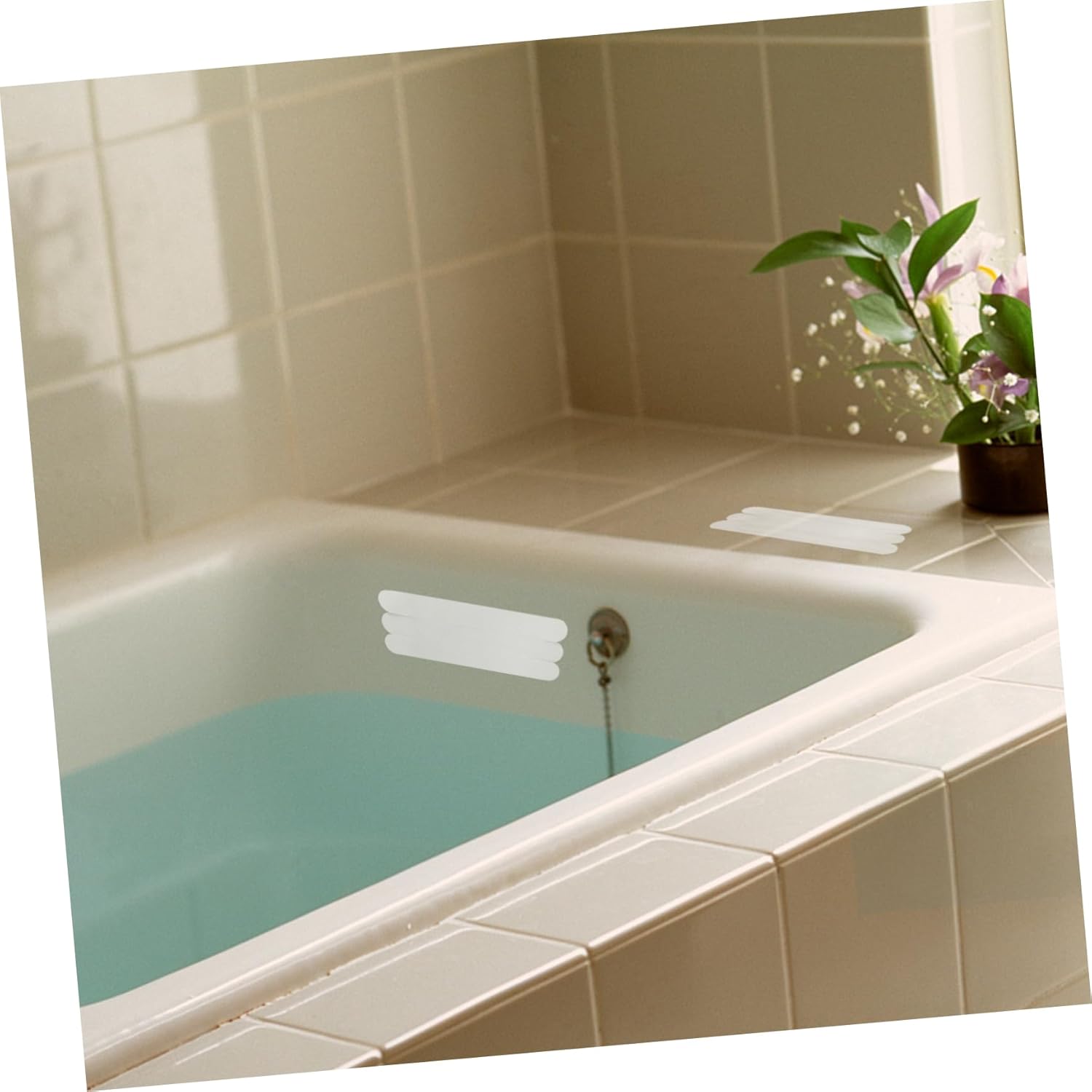 Cabilock 12pcs Anti-Slip Bath Treads Stickers