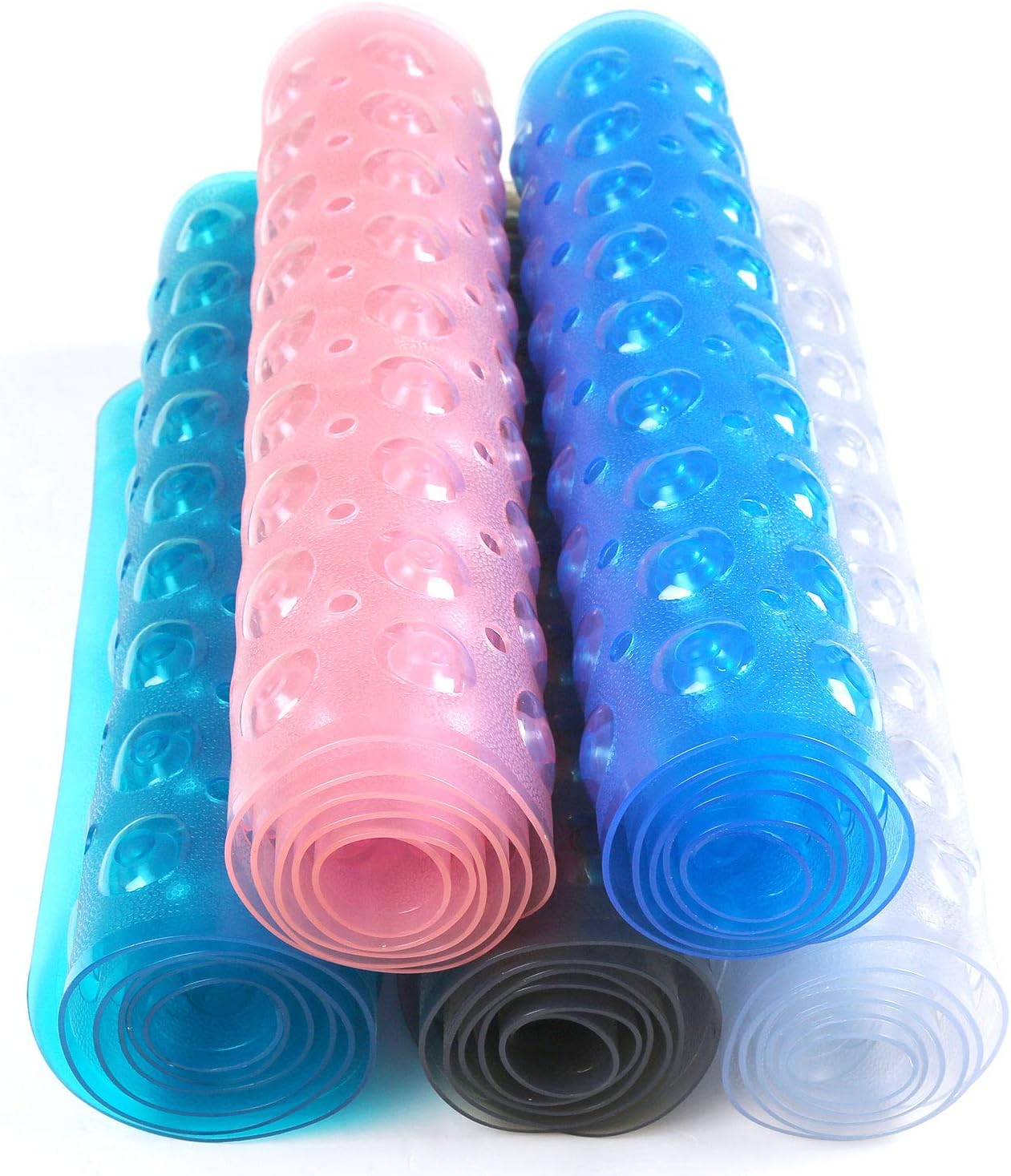 HealthSmart Extra Large Bath Mat with Suction Cups and Drain Holes