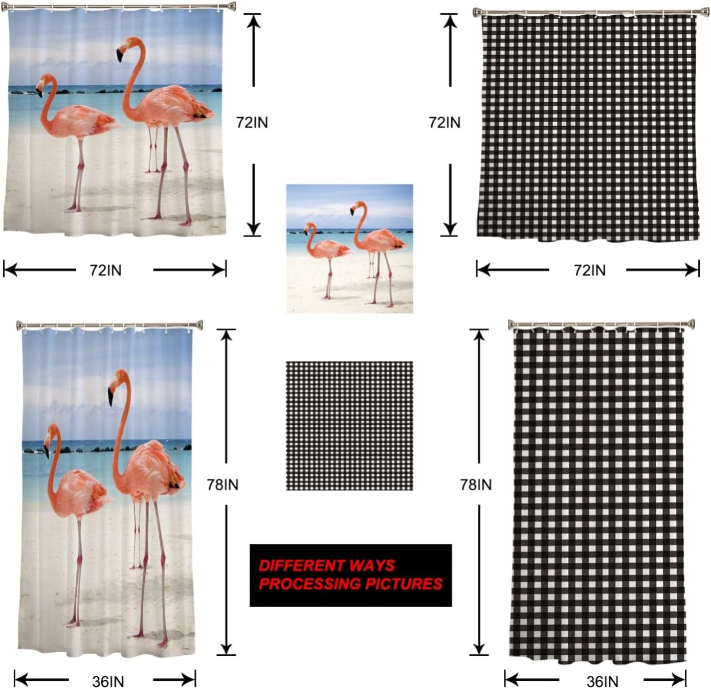 Coastal Eucalyptus Shower Curtain Set with Hooks