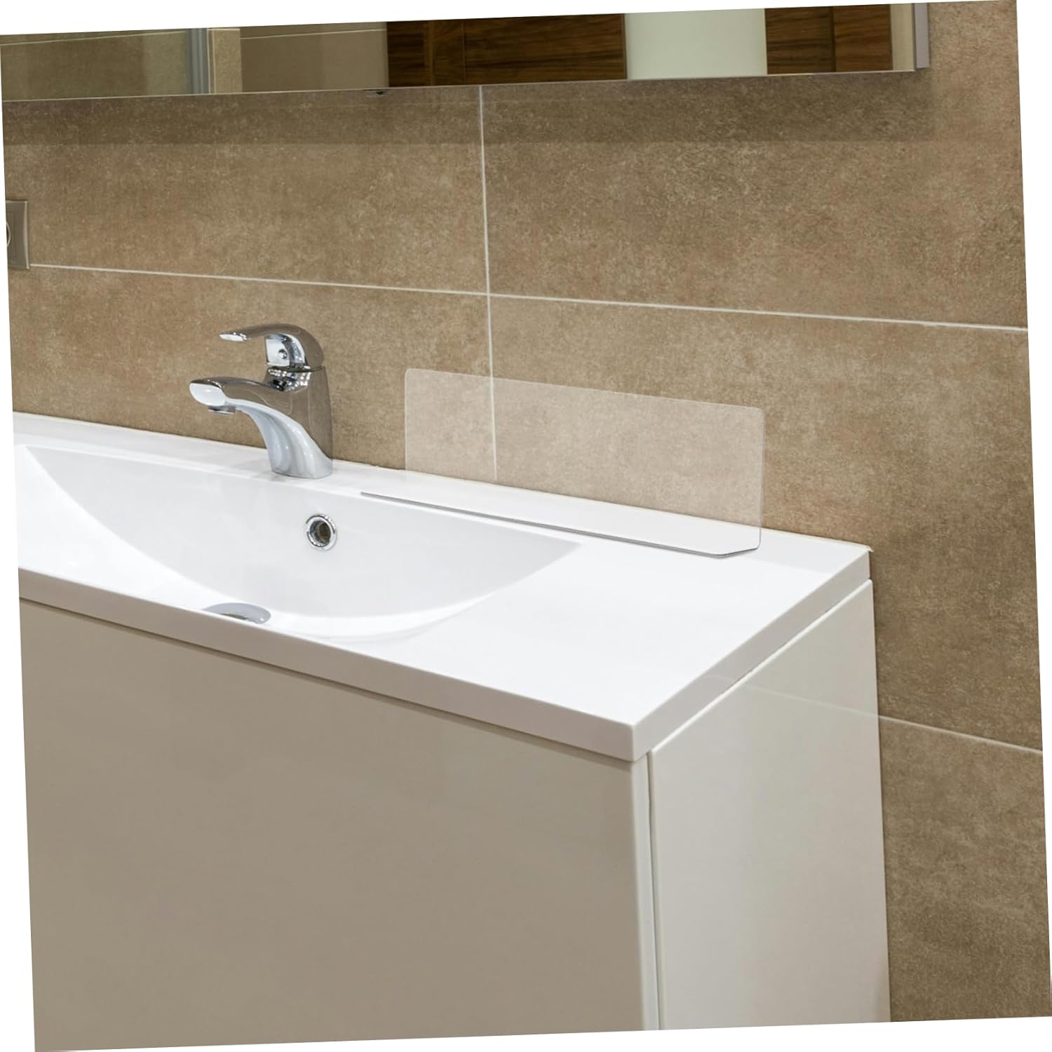 HEALEEP Tub PVC Splash Barrier for Bathtub Corner