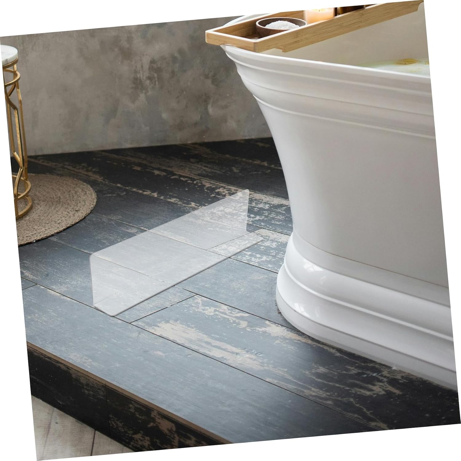 Yardenfun Bathtub Shower Splash Guard PVC Water Barrier
