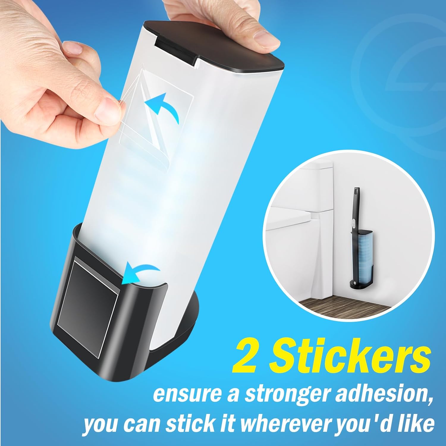 Squish 2 Kit Toilet Brush with 32 Refills
