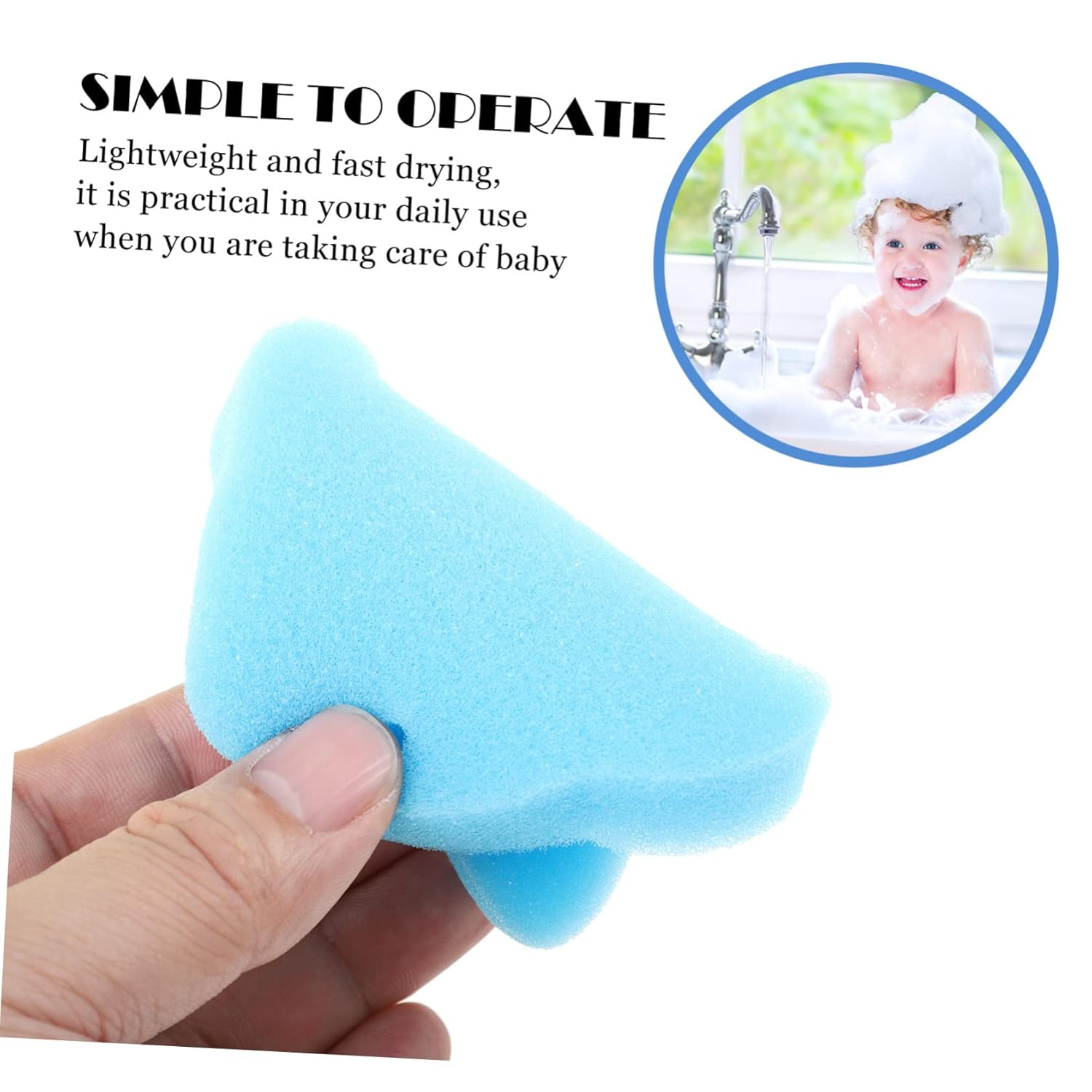 GALPADA Non-Slip Bath Cushion Mat for Newborn