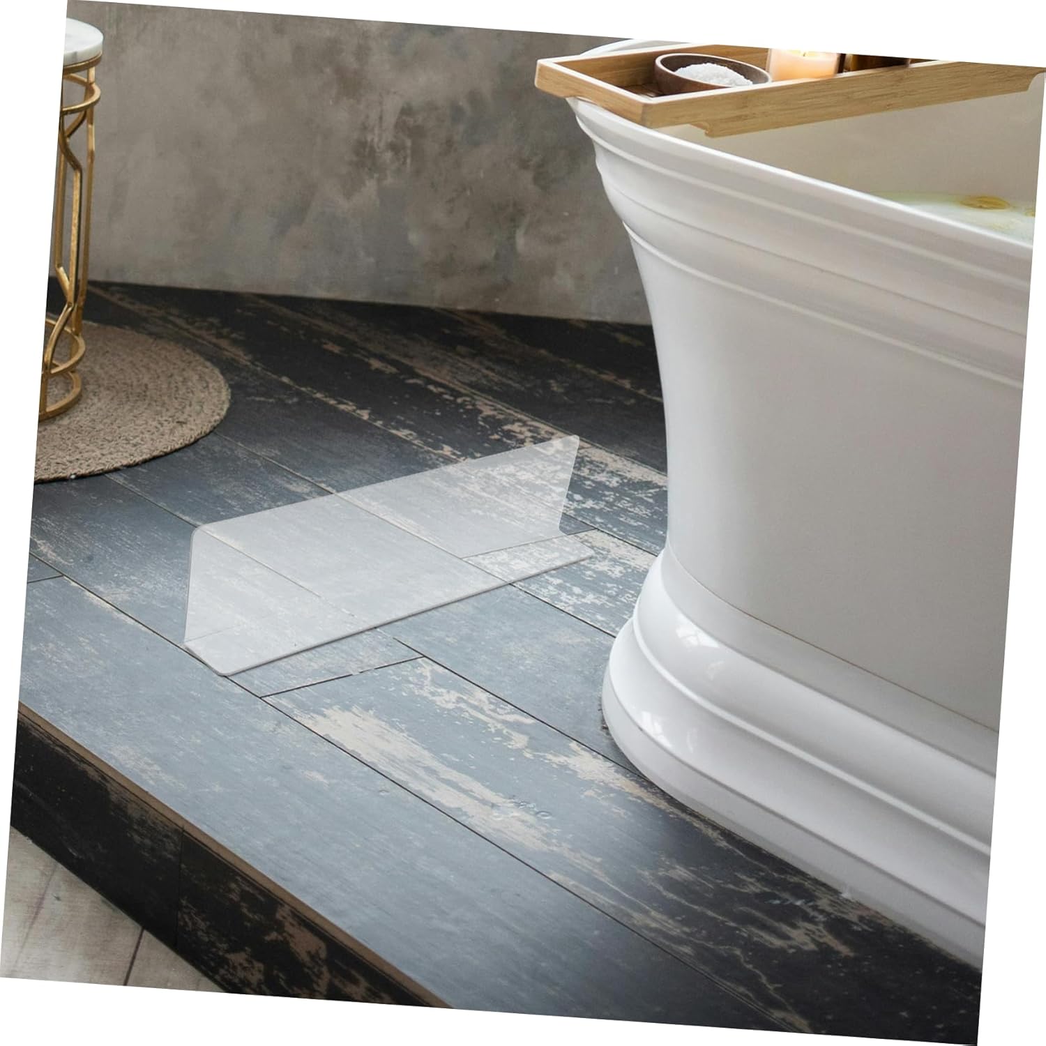 CONGARTENO Shower Corner Water Guard for Bathtubs Sinks