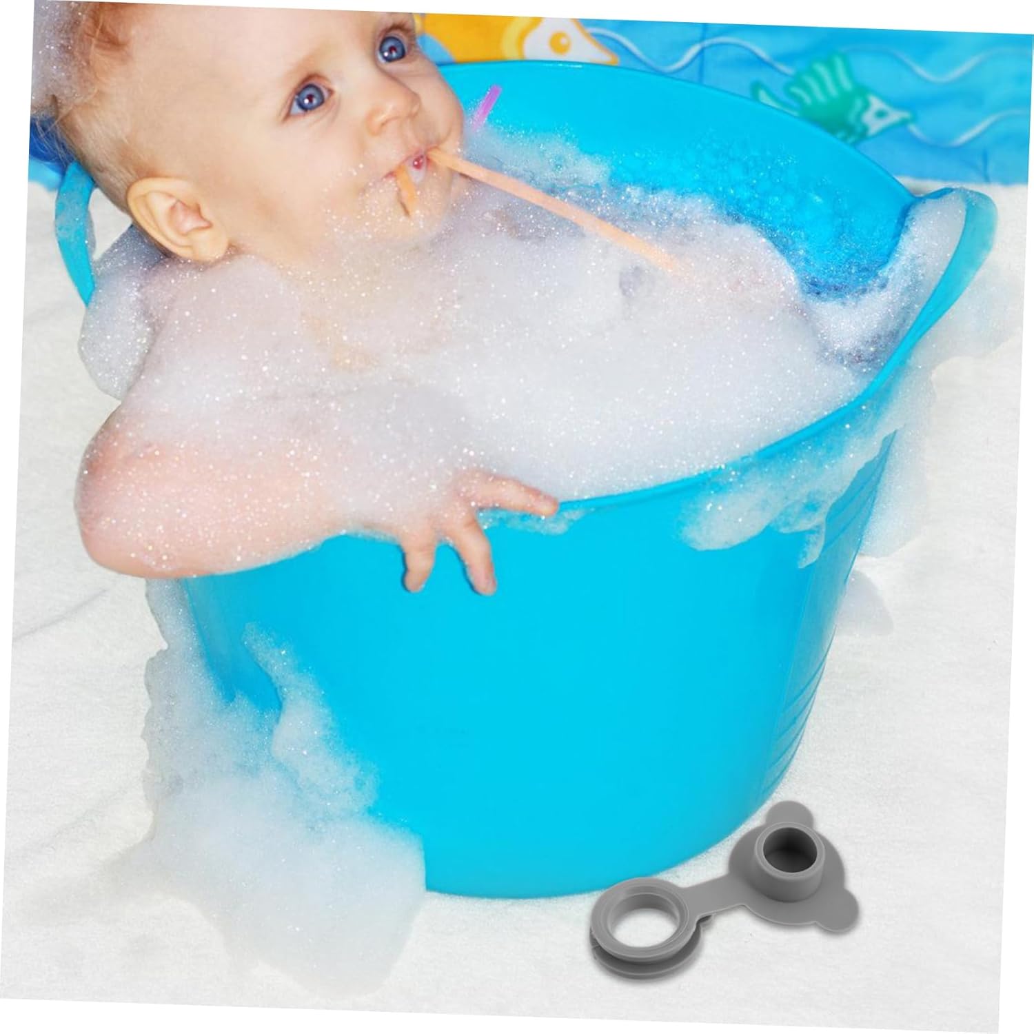 DIYEAH Silicone Bath Tub Drain Stopper Plug