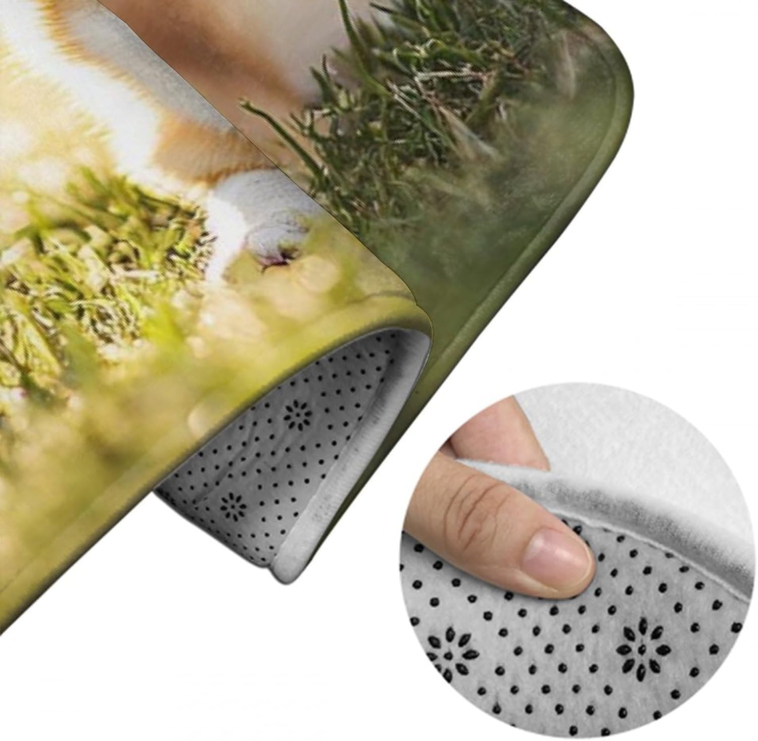 BoomDragon Anti-Slip Bath Mat for Indoor Outdoor Use