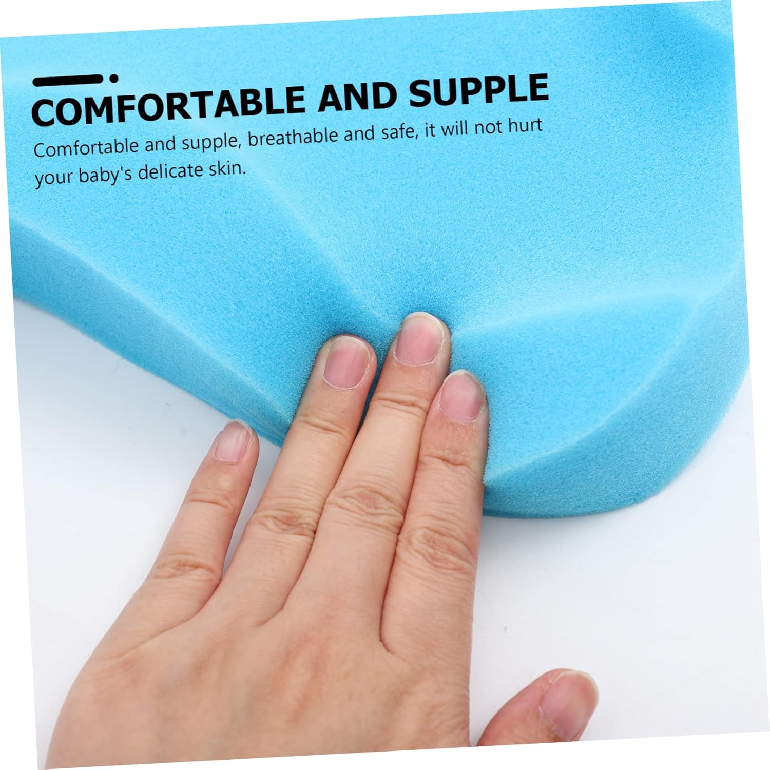 DECHOUS Non-Slip Bath Mat for Newborns and Babies