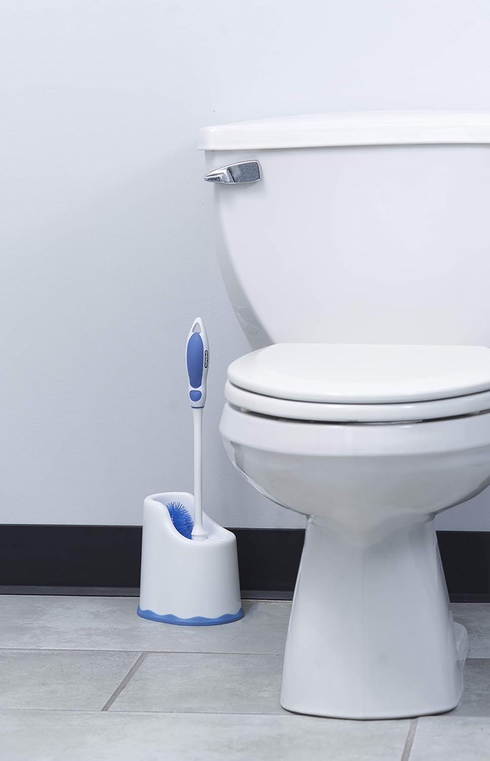 Superio Toilet Brush with Flange Plunger Set