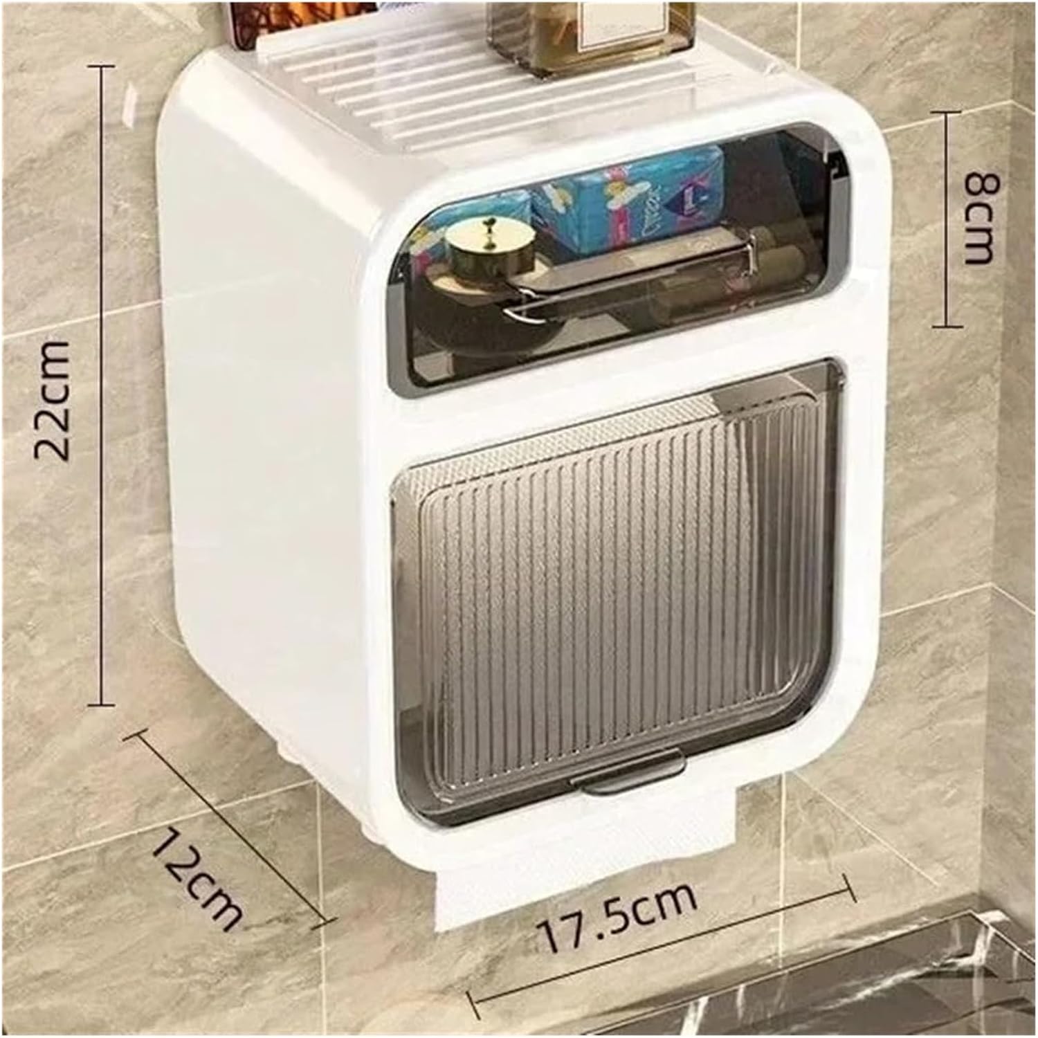 ZXDdxjiu Wall-Mounted Toilet Tissue Dispenser Orange