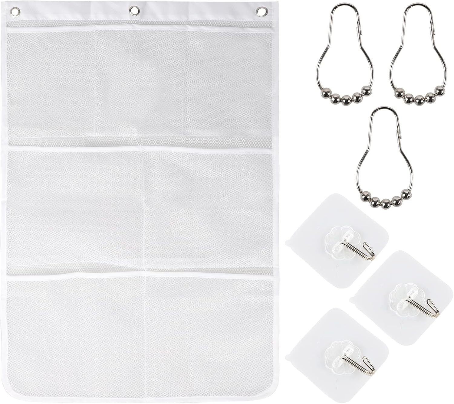 Starsouce Mesh Shower Caddy with 7 Pockets Quick Dry Organizer