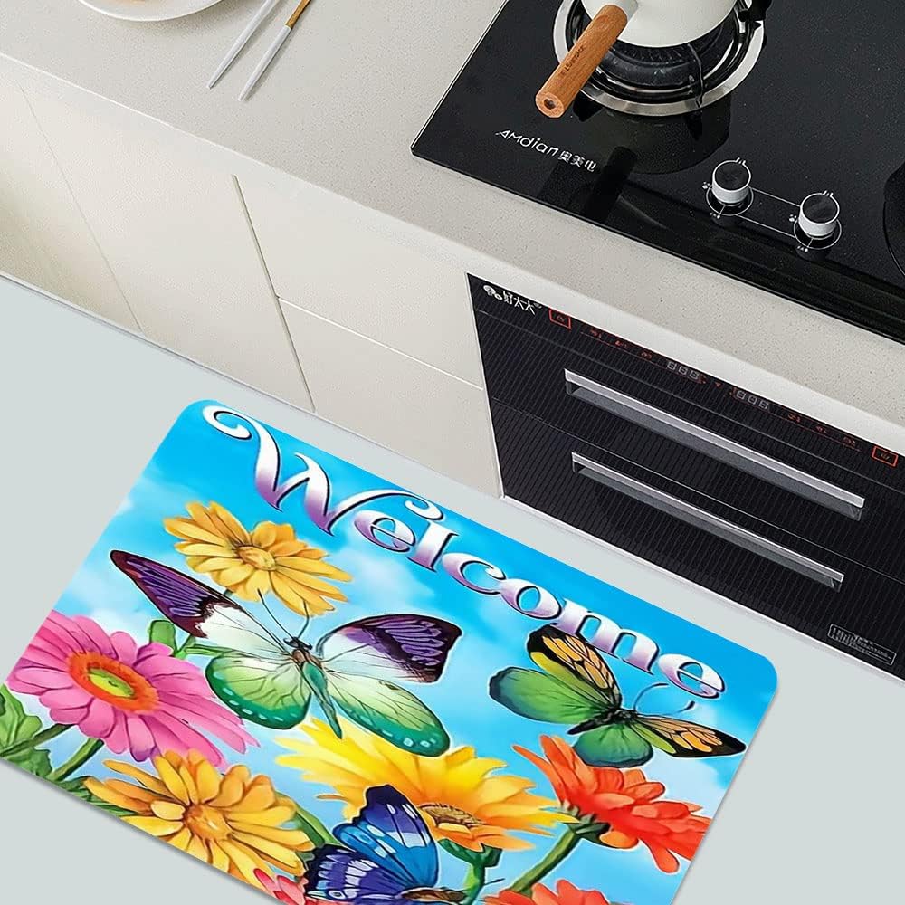 IMAYONDIA Super Absorbent Diatomaceous Earth Bath Mat 1