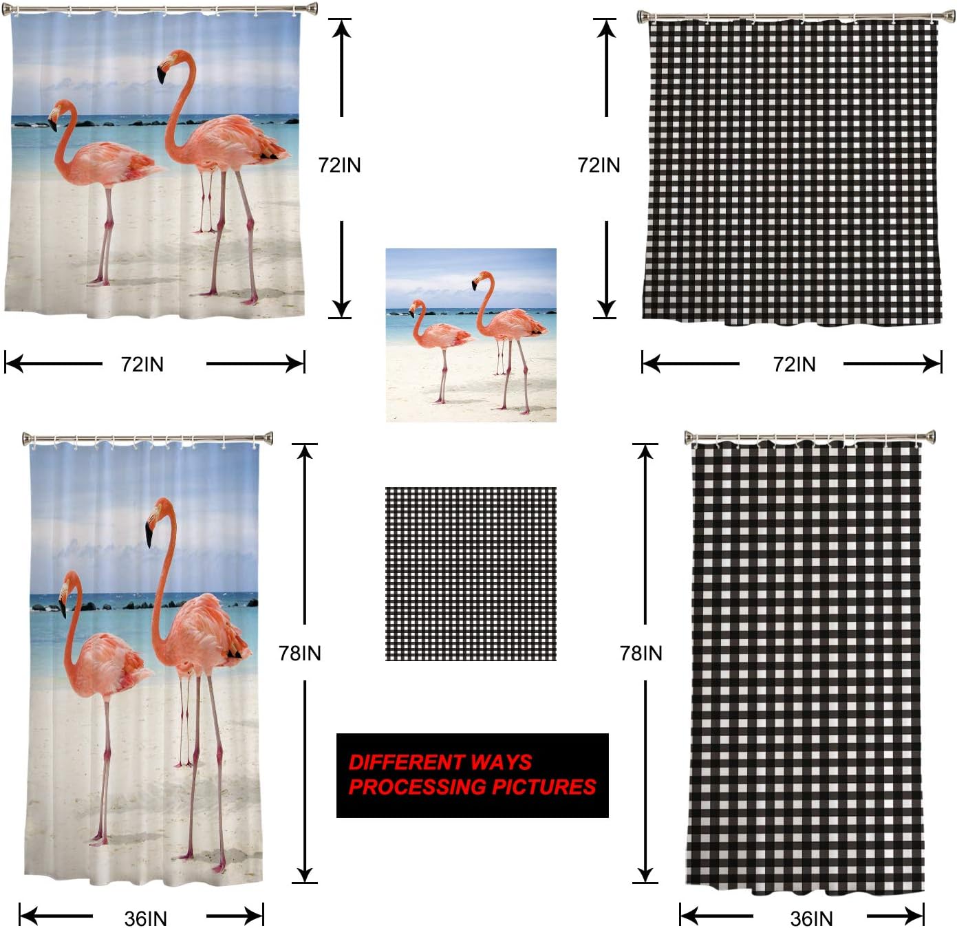 Groundhog Day Shower Curtain Set with Hook 60x72