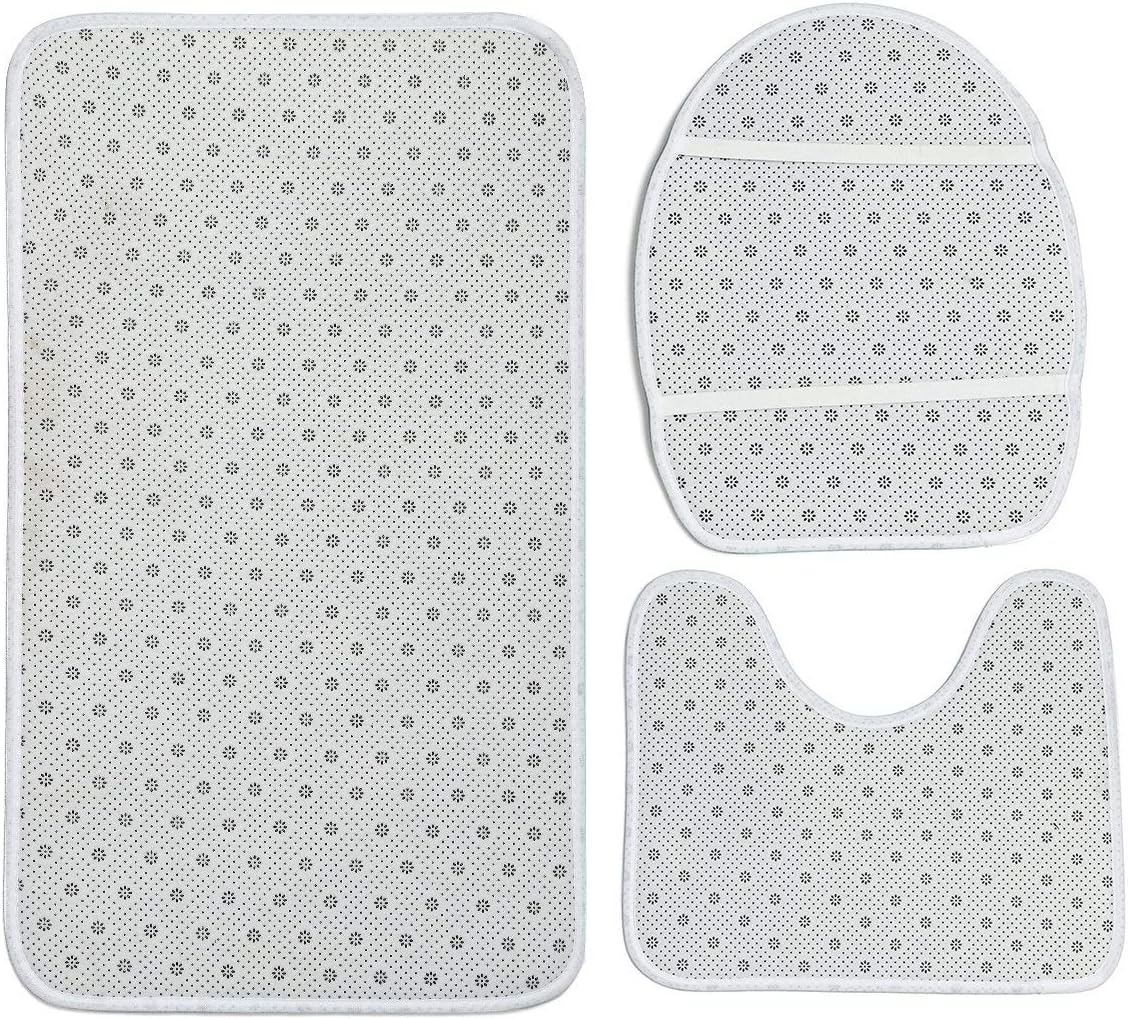 ZOE GARDEN Visual Vortex Optical Shower Curtain Set 1