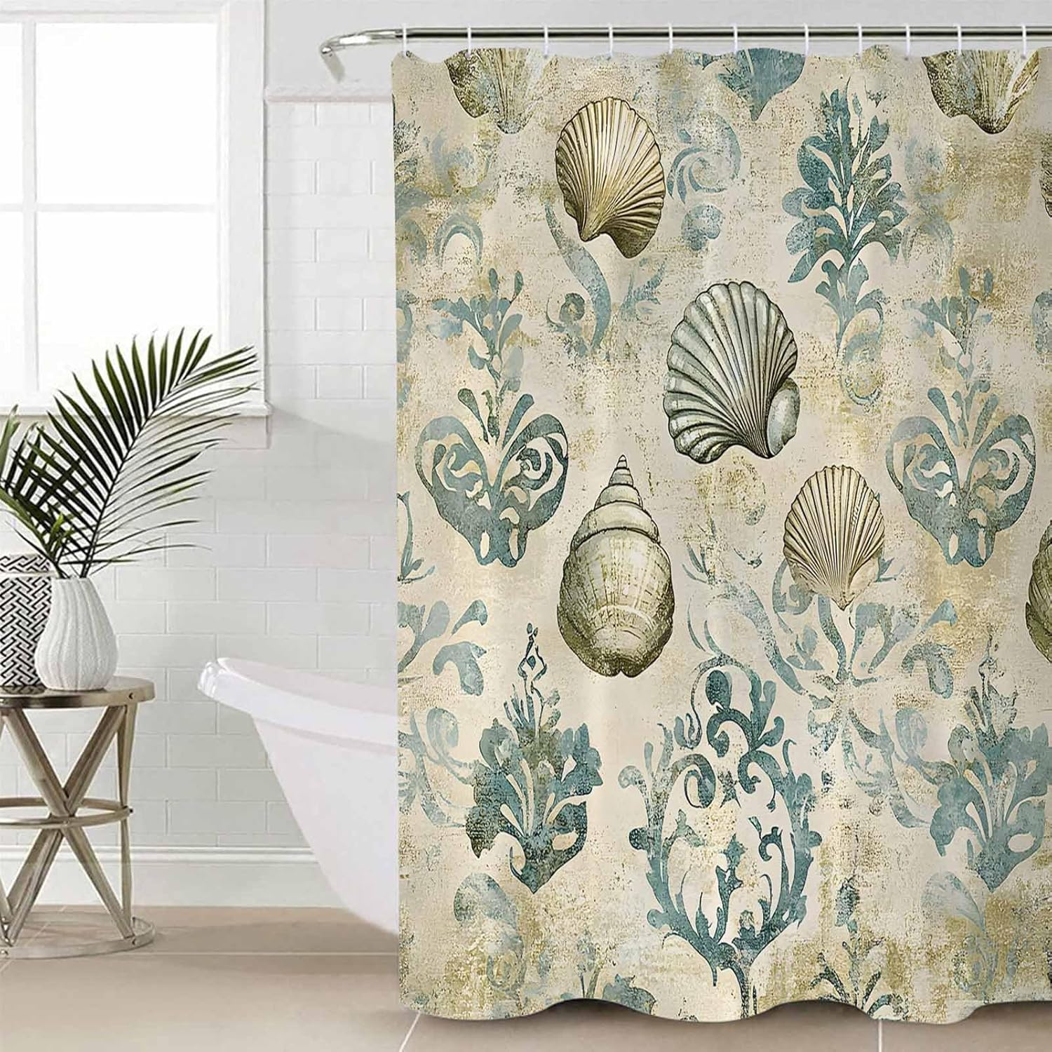 ZOE GARDEN Vintage Coastal Bathroom Set