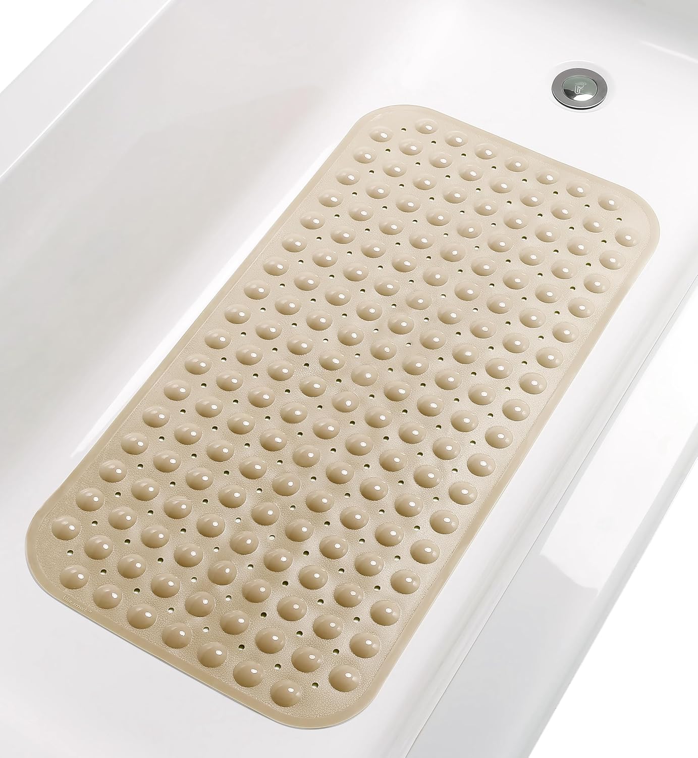 TIKE SMART Large Non-Slip Bathtub Mat 31x16