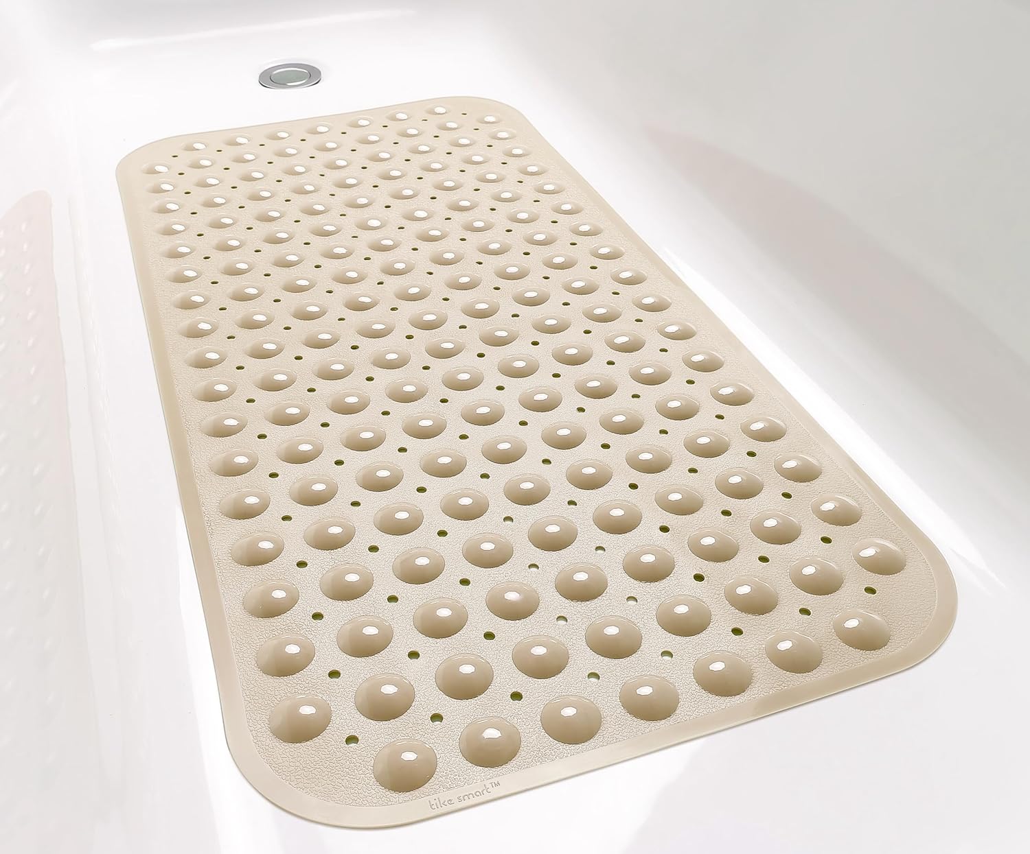 TIKE SMART Large Non-Slip Bathtub Mat 31x16