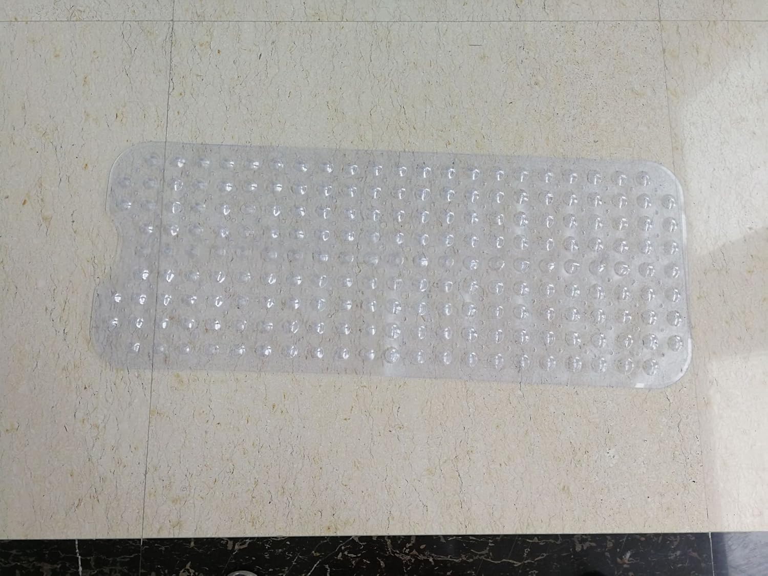 SOUGAO Extra Long Non-Slip Bath Mat with Suction Cups 40x100cm 1