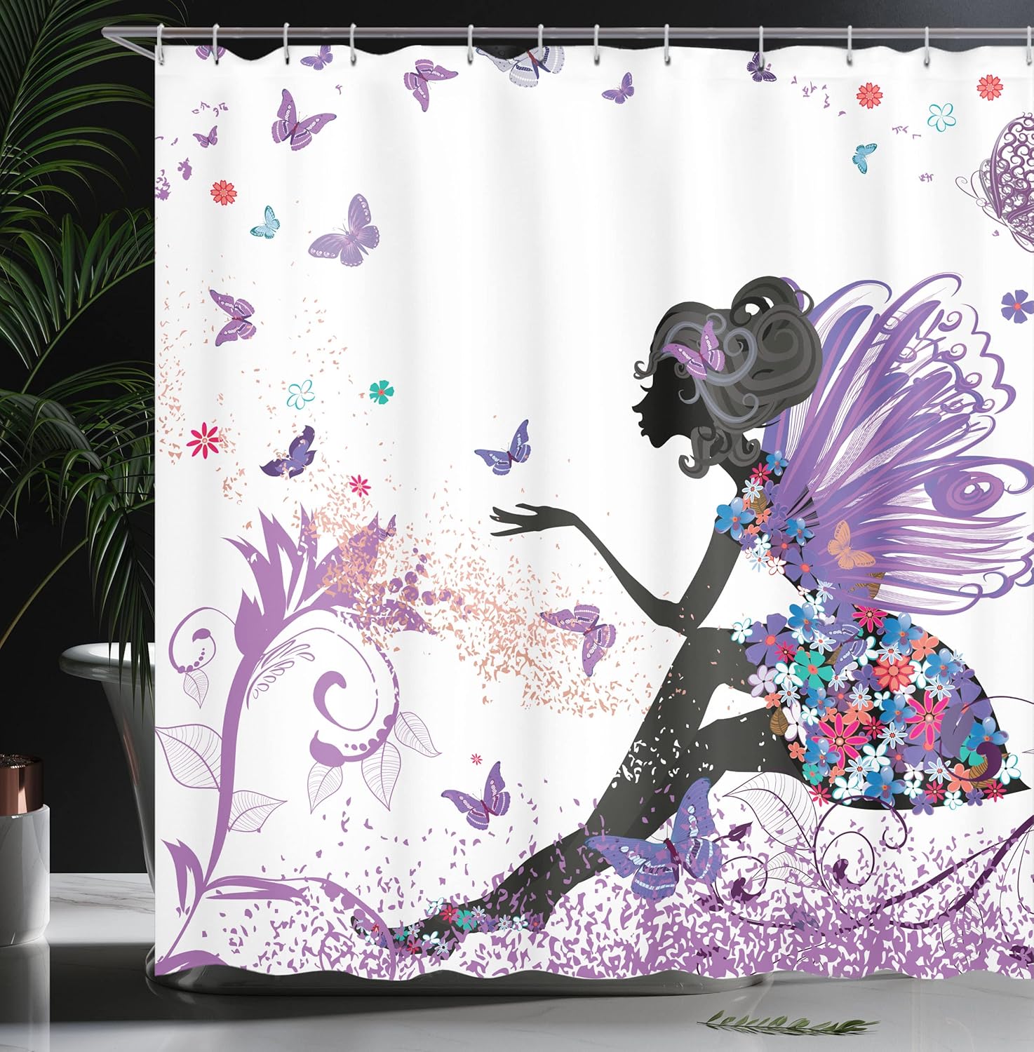 Ambesonne Fantasy Shower Curtain Set